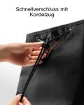 Inateck BP01008 Rucksack Reiserucksack Schwarz Polyester, Polyurethan (PU), Twill