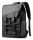 Inateck BP01008 Rucksack Reiserucksack Schwarz Polyester, Polyurethan (PU), Twill