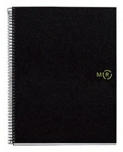 Miquelrius ECO Design Notizbuch A4 120 Blätter Schwarz