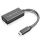 Lenovo 4X90M42956 Videokabel-Adapter VGA (D-Sub) USB Typ-C Schwarz