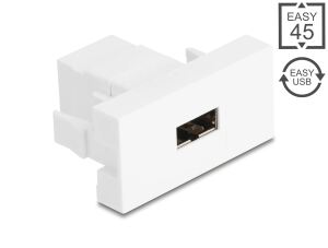 DELOCK Easy 45 Modul EASY-USB 2.0 Typ-A Buchse zu EASY-USB