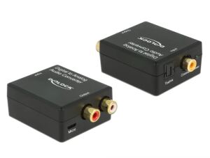 DeLOCK 63477 Audio-Konverter Schwarz