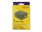 DeLOCK 63477 Audio-Konverter Schwarz