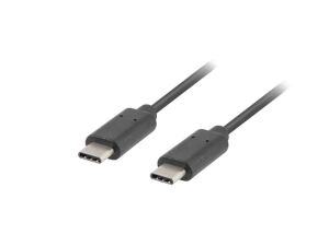 Lanberg CA-CMCM-10CU-0010-BK USB Kabel USB 2.0 1 m USB C 0,48 Gbit/s Schwarz