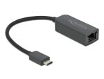 DeLOCK Adapter USB Type-C Stecker zu 2,5 Gigabit LAN kompakt