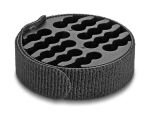 DELOCK Kabel-Organizer mit Klettkabelbinder schwarz