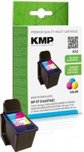 KMP H12 Druckerpatrone 1 Stück(e) Cyan, Magenta, Gelb