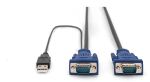 Digitus KVM-Kabel USB für KVM-Konsolen