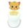 Jamara BAY Töpfchen Katze 21,5cm Sitzhöhe Max.25KG weiß