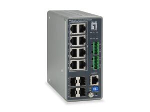 LevelOne IGP-1271 Netzwerk-Switch Managed L3 Gigabit Ethernet (10/100/1000) Power over Ethernet (PoE) Grau