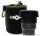 C-Rope CRP-LNB-M-BLK-2 Kameraobjektivhülle/-abdeckung Schwarz, Grün Fleece, Neopren Beuteltasche