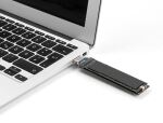 DELOCK Combo Konverter für M.2 NVMe PCIe/SATA SSD USB 3.2