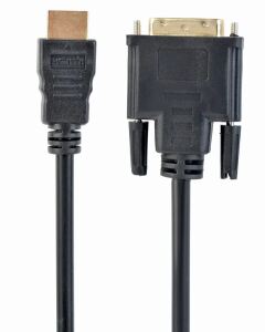 Gembird 3m, HDMI/DVI, M/M DVI-D Schwarz