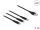 DELOCK Ladekabel USB-A <Lightning Micro USBUSB-C 1m Black