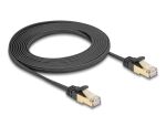 DELOCK RJ45 Flachb.Netzwerkkabel Cat.6A U/FTP St. zu St. 3m
