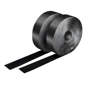 LogiLink KAB0080 Kabelbinder Velcro cable tie Schwarz 2 Stück(e)