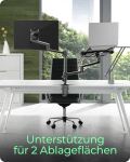 ICY BOX IB-MS622-T 81,3 cm (32") Tisch/Bank Schwarz