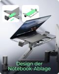 ICY BOX IB-MS622-T 81,3 cm (32") Tisch/Bank Schwarz