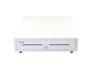 Equip Kassenschublade für Point of Sale (POS)-System, 4 Schein-/8 Münzfächer, herausnehmbare Münzschlitze, RJ11-Anschluss, weiß
