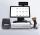 Equip Kassenschublade für Point of Sale (POS)-System, 4 Schein-/8 Münzfächer, herausnehmbare Münzschlitze, RJ11-Anschluss, weiß