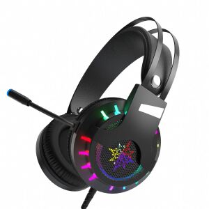 Inca IGK-TX12 Kopfhörer & Headset Kabelgebunden Kopfband Gaming USB Typ-A Schwarz