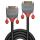 Lindy 36221 DVI-Kabel 1 m DVI-D Schwarz