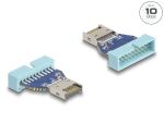 DELOCK USB 10 Gbps Adapter Pfostenstecker zu intern USB-E