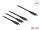 DeLOCK USB Ladekabel 3 in 1 USB Type-C zu Lightning / Micro USB / USB Type-C 30 cm