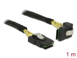 DELOCK SAS Kabel Mini SAS -> Mini SAS St/St 1.00m gewinkelt