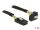 DELOCK SAS Kabel Mini SAS -> Mini SAS St/St 1.00m gewinkelt