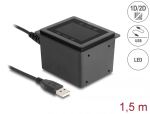 DeLOCK USB Barcodescanner 1D und 2D kabelgebunden für den stationären Einbau - German Version