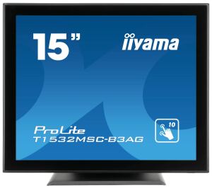 iiyama T1532MSC-B3AG POS-Monitor 38,1 cm (15") 1024 x 768 Pixel Touchscreen