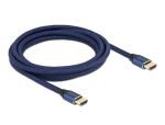 DELOCK Ultra High Speed HDMI Kabel 48 Gbps 8K 60 Hz blau 3m