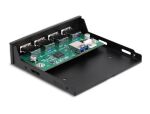 DELOCK Interner 3.5 USB 3.2 Gen 1 Hub 4 Port