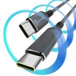smrter SPEEDY 100 Daten- Ladekabel 100W PD, USB-C, 200cm BK retail