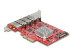 DELOCK PCI Express x4 Karte 4x extern SuperSpeed USB 10Gbps