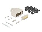 DELOCK Steckergehäuse Sub-D 15Pin aus Metall Stecker