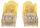 Intellinet Netzwerkkabel, Cat6, U/UTP, CCA, Cat6-kompatibel, RJ45-Stecker/RJ45-Stecker, 0,5 m, gelb