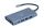 Gembird A-CM-COMBO7-01 laptop-dockingstation & portreplikator USB 3.2 Gen 1 (3.1 Gen 1) Type-A Grau
