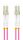 Lanberg FO-LULU-MD41-0030-VT InfiniBand/Glasfaserkabel 3 m 2x LC LC/UPC Violett