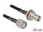 DELOCK Antennenkabel TNC Stecker zu TNC Buchse RG-58 60 cm