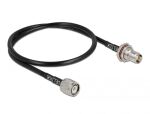 DELOCK Antennenkabel TNC Stecker zu TNC Buchse RG-58 60 cm