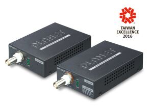 PLANET 1-Port Long Reach PoE over coax Extender Kit