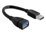 DeLOCK 82776 USB Kabel 0,15 m 5 Gbit/s Schwarz