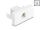 DELOCK Easy 45 Modul RJ12 Buchse zu RJ12 Buchse UTP weiß