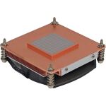 Inter-Tech Q-3 Prozessor Kühlkörper/Radiator 8 cm Schwarz, Silber 1 Stück(e)