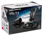 Thrustmaster Sol-R 4 HOTAS Schwarz USB Joystick + Motorsteuerungshebel Analog / Digital PC