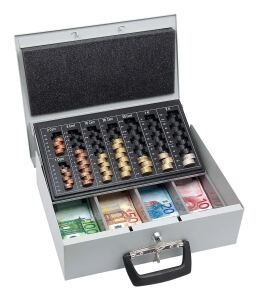 Wedo 150 100837 Geld- & Kartenkassette Silber