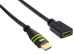 Techly ICOC-HDMI-4-EXT075 HDMI-Kabel 7,5 m HDMI Typ A (Standard) Schwarz