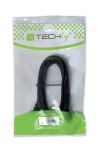 Techly ICOC-HDMI-4-EXT075 HDMI-Kabel 7,5 m HDMI Typ A (Standard) Schwarz